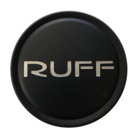 Ruff Wheels R960 C710301CAP C710301CB7-S RR960NEWBS Black Center Cap - The Center Cap Store