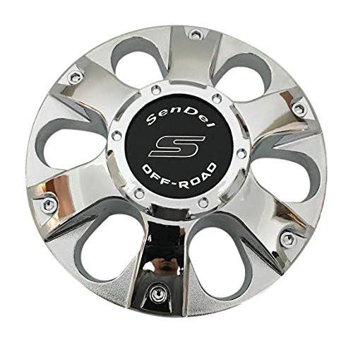 Sendel Offrroad Wheels 62912090F-3 S1050-S36-6-MATTE 62912090F-13 Chrome Wheel Center Cap - The Center Cap Store