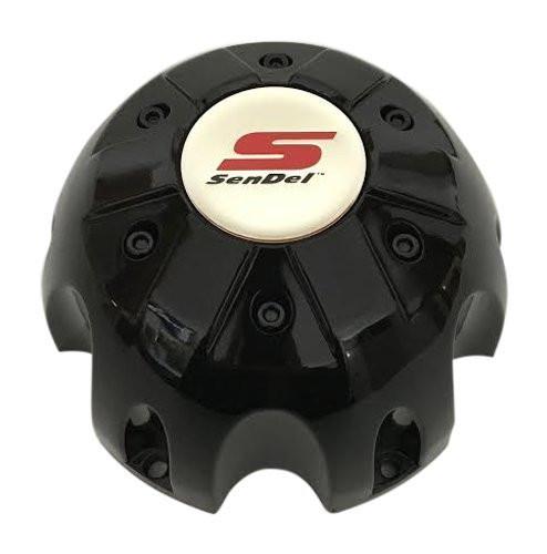 Sendel Wheels 62471780F-01 Gloss Black Wheel Center Cap - The Center Cap Store
