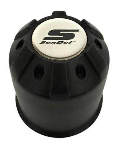 Sendel Wheels 62471780F-02 62471780F-7 Black Wheel Center Cap - The Center Cap Store