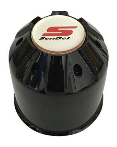 Sendel Wheels 62471780F-3 Black Wheel Center Cap - The Center Cap Store