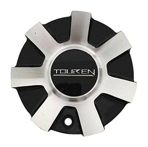 Touren Wheels C216-1 C1032601B Black and Machined Center Cap - The Center Cap Store