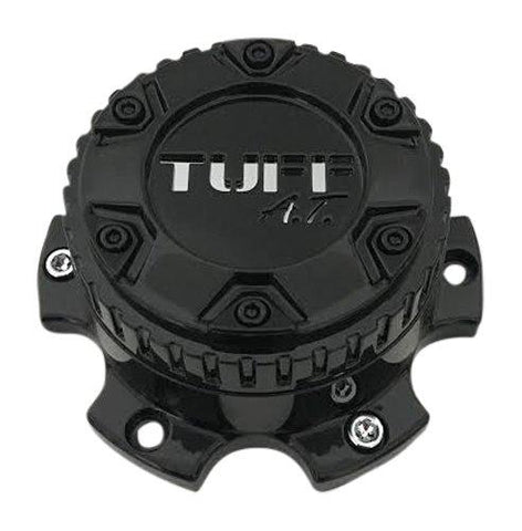 TUFF AT Wheels 2321L133-1 Gloss Black Center Cap - The Center Cap Store