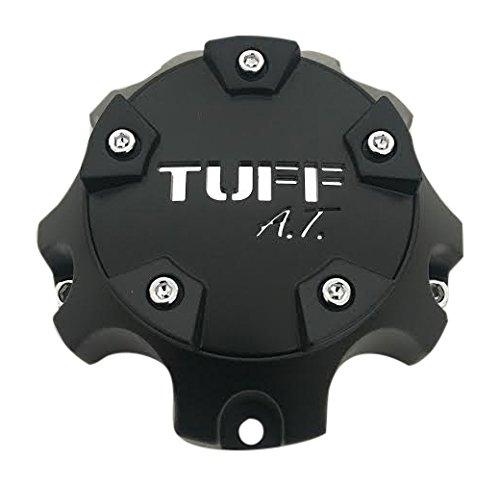 TUFF AT Wheels 2323L125-1 Matte Black Wheel Center Cap - The Center Cap Store