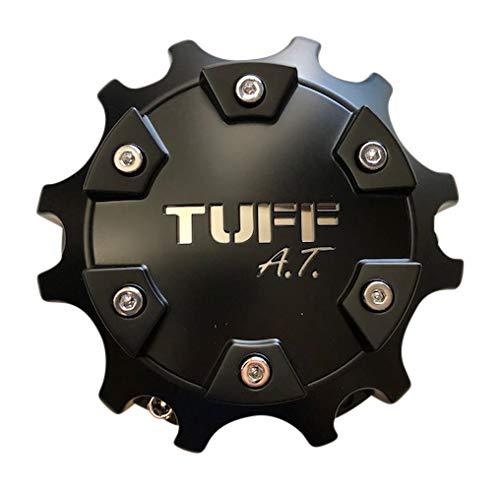 TUFF at Wheels 2323L135 (TB) TT16643SBC Satin Black Center Cap - The Center Cap Store