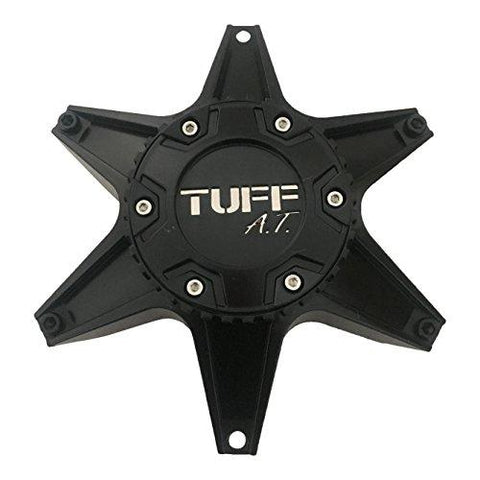 TUFF AT Wheels C-623802 USED Black Wheel Center Cap - The Center Cap Store