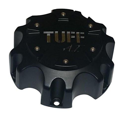 TUFF A.T. Wheels C6119-3 Black Wheel Center Cap - The Center Cap Store
