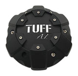 TUFF AT Wheels C611901 Black with Chrome Lettering Center Cap - The Center Cap Store