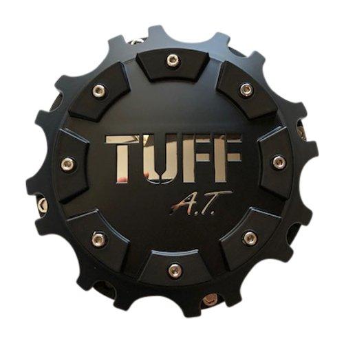 TUFF AT Wheels C611905CB3/C C6119-6CAP C6119-8 Black and Silver Center Cap - The Center Cap Store