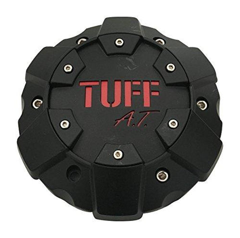 TUFF AT Wheels C706901 USED Black Wheel Center Cap - The Center Cap Store