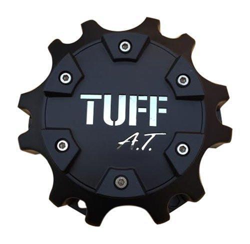 TUFF Matte Black 888S01-2 C803503CAP S813 Center Cap - The Center Cap Store