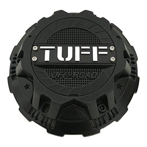 TUFF Wheels 2325L169TB USED Matte Black Wheel Center Cap - The Center Cap Store