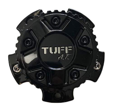 Tuff Wheels T15 2321L116(GB) TT1554GBC 5x114 Gloss Black with Chrome Logo - The Center Cap Store