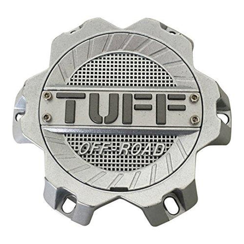 TUFF Wheels TUFF-6-CAP USED SIlver Wheel Center Cap - The Center Cap Store