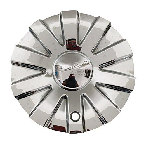 Tyfun Wheels CSTF701S-1P USED Chrome Wheel Center Cap - The Center Cap Store