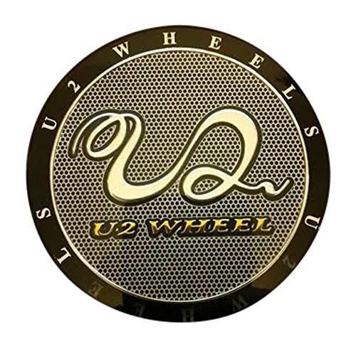 U2 Wheels Replacement Center Cap Sticker 2.25 Inches Appx Across - The Center Cap Store