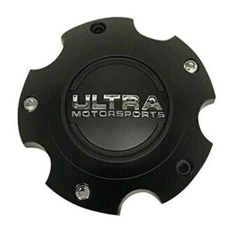 Ultra Motorsports Matte Black Wheel Center Cap 89-9750 C812201 - The Center Cap Store