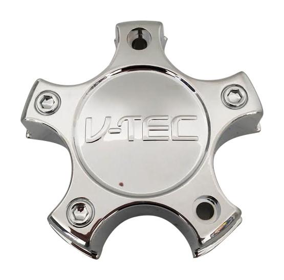 V-Tec Wheels C326-5C65 60022090F-5 Chrome Wheel Center Cap - The Center Cap Store