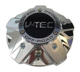 V-Tec Wheels C394-8CL-CAP Chrome Wheel Center Cap - The Center Cap Store