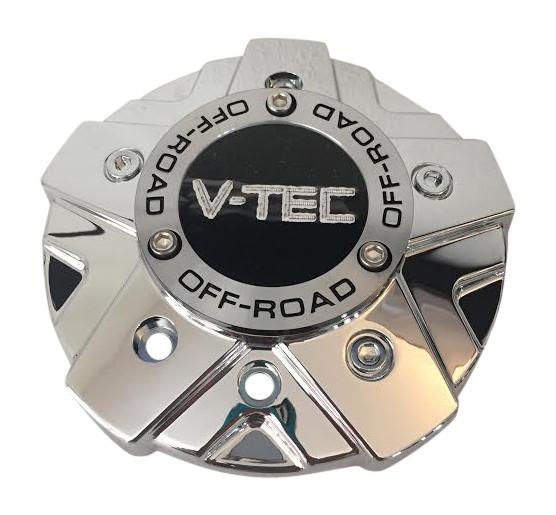 V-Tec Wheels C394-CLVT C394-6CL LG1008-23 Chrome Wheel Center Cap - The Center Cap Store
