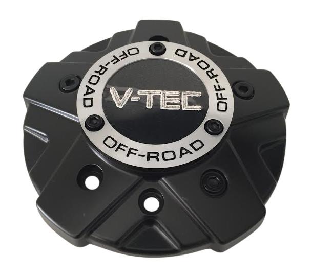 V-Tec Wheels C394MB-CLVT Black Wheel Center Cap - The Center Cap Store