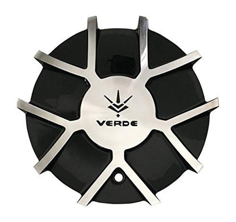 Verde Wheels C-V30 BM Black and Machined Center Cap - The Center Cap Store