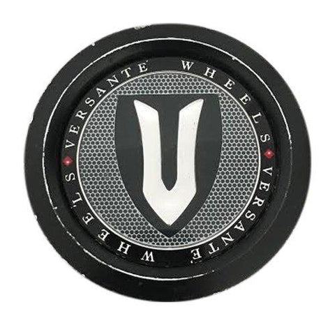 Versante Wheels CCVE65-1P Black Wheel Center Cap - The Center Cap Store