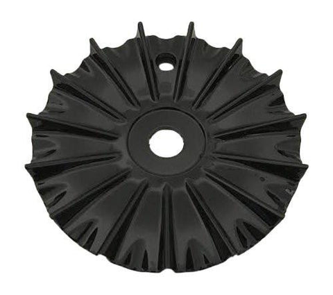 Vision Wheels 454 V454-2090CAP LG0909-57 Black Wheel Center Cap No Logo - The Center Cap Store