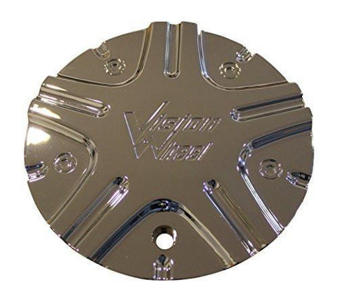 Vision Wheels 714 Loco-Motion Chrome Wheel Rim Center Cap 714-2090CAP LG0510-01 - The Center Cap Store