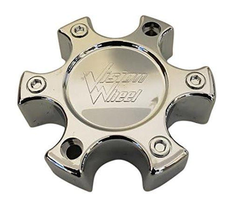 Vision Wheels C375-6C86 LG0812-54 Chrome Wheel Center Cap - The Center Cap Store