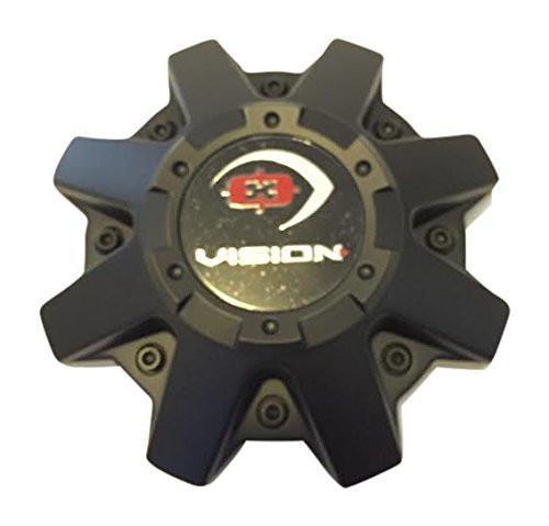 Vision Wheels C550MB ATV BD 6156K143 Black Wheel Center Cap - The Center Cap Store