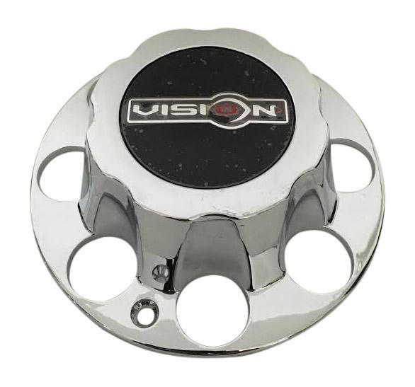 Vision Wheels CAP-081A Chrome Wheel Center Cap New Logo - The Center Cap Store