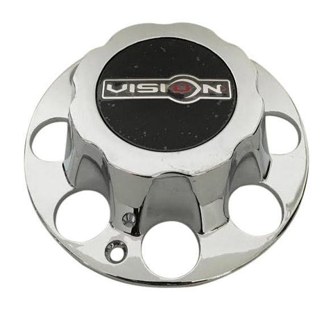 Vision Wheels CAP-081A Chrome Wheel Center Cap New Logo - The Center Cap Store
