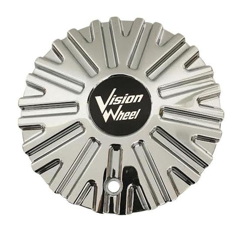 Vision Wheels Xtacy 456 C456-CAP Chrome Wheel Center Cap Old Logo - The Center Cap Store