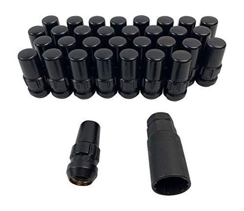 WHEEL PROS Gorilla Automotive 76605NBC Dupex Acorn 14MM x 2.00 8 Lug Chrome Lug Nut Set - The Center Cap Store