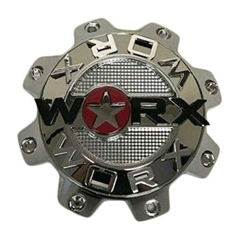 Worx by Ultra 8 Lug Chrome Wheel Center Cap 30171765F-A Short LG1207-40 - The Center Cap Store