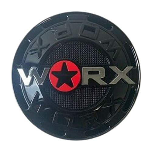 Worx by Ultra 8 Lug Gloss Black Wheel Center Cap 30171765F-A Tall LG1207-40 - The Center Cap Store