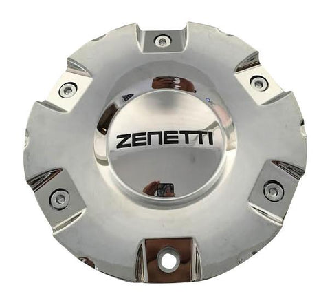 Zenetti Wheels 863L190 S609-76 Chrome Wheel Center Cap - The Center Cap Store